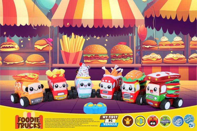 2.4G RC Foodie Trucks